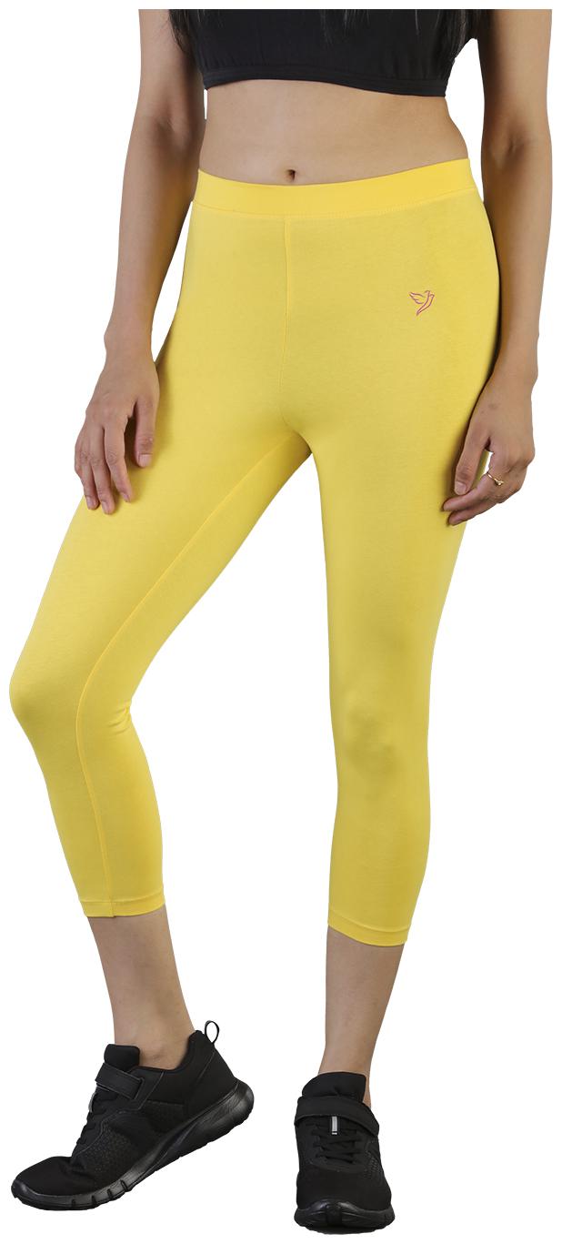 

Twin Birds Women Three-fourth Solid Leggings