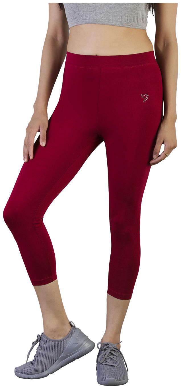 

Twin Birds Women Three-fourth Solid Leggings