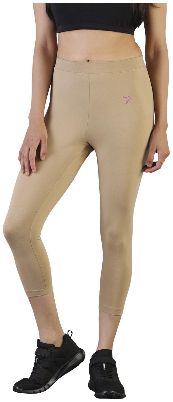 

Twin Birds Women Three-fourth Solid Leggings
