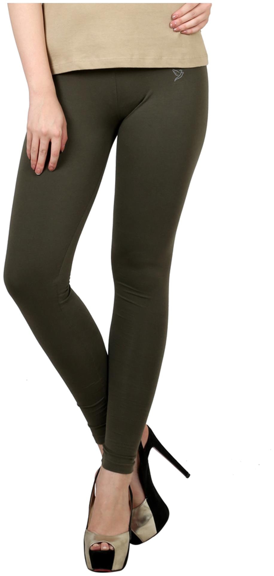 

Twin Birds Cotton Patiala - Green
