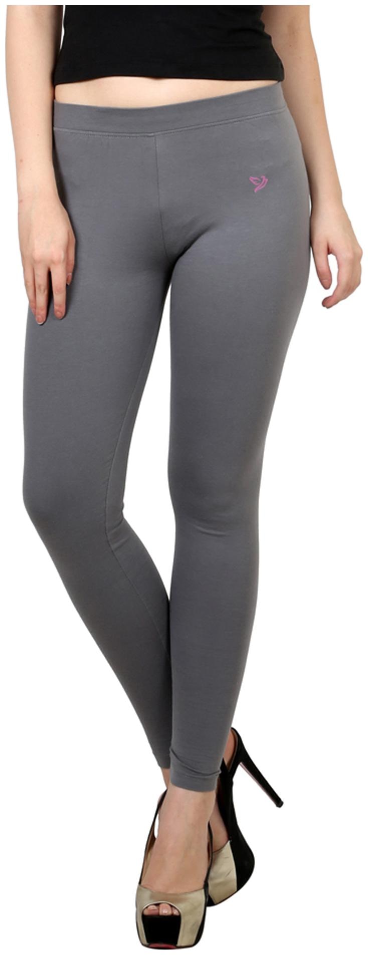 

Twin Birds Cotton Patiala - Grey