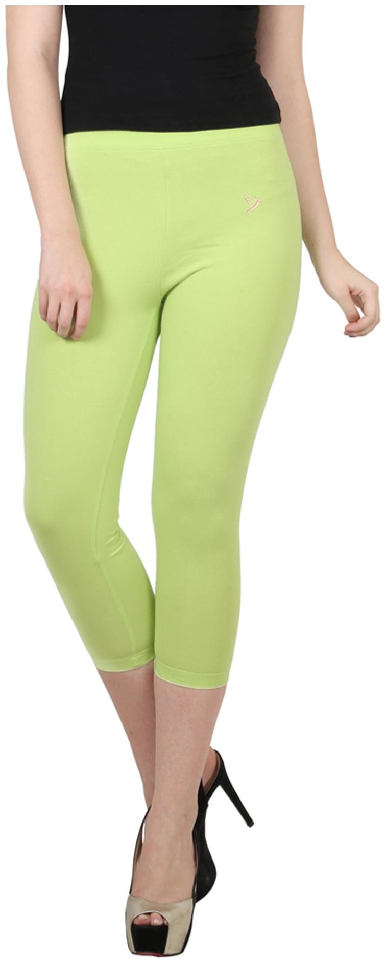 

Twin Birds Cotton Patiala - Green