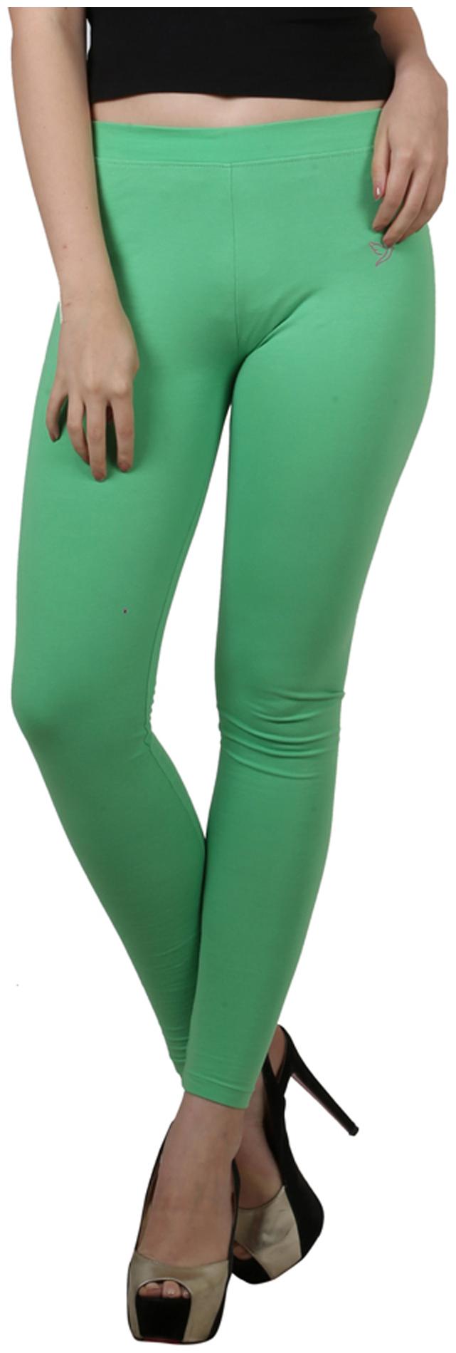 

Twin Birds Cotton Patiala - Green