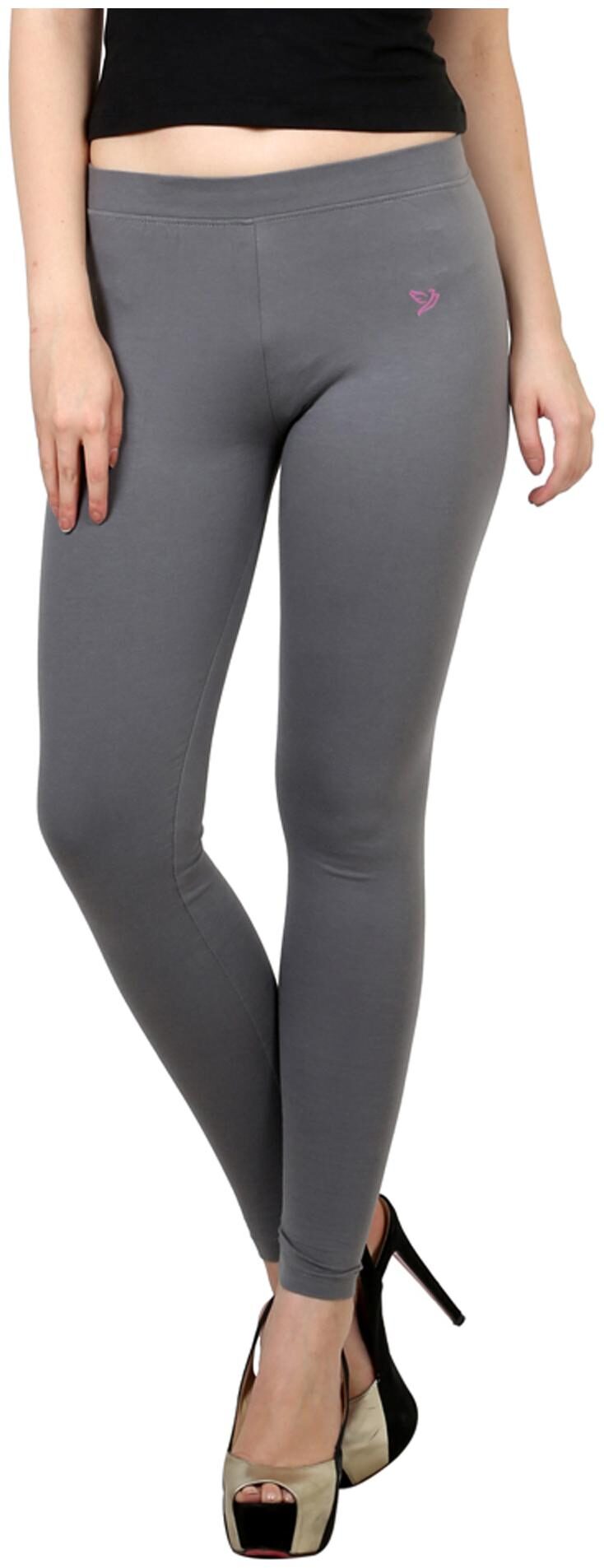 

Twin Birds Cotton Patiala - Grey