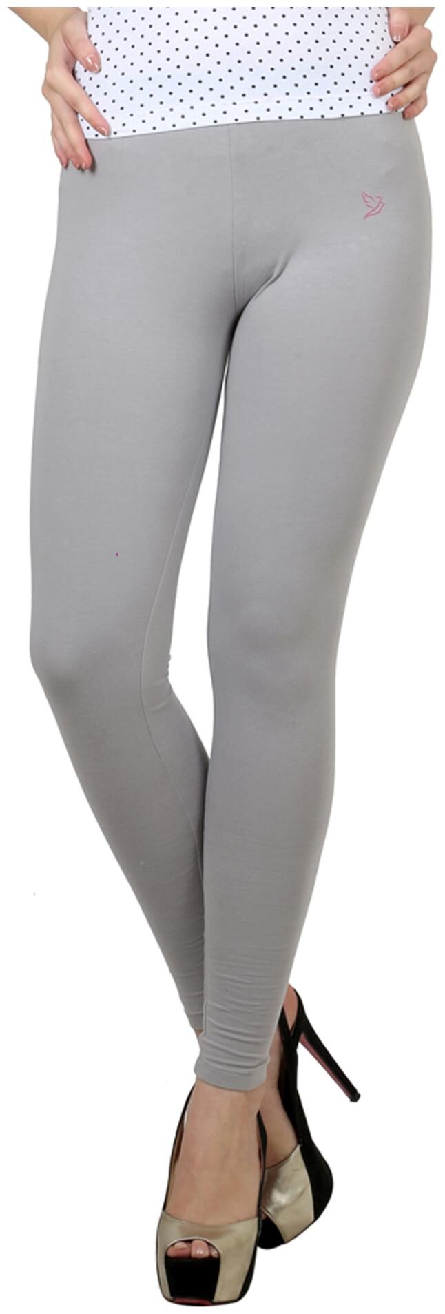 

Twin Birds Cotton Patiala - Grey