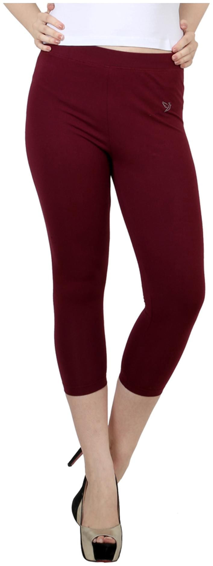 

Twin Birds Cotton Patiala - Maroon