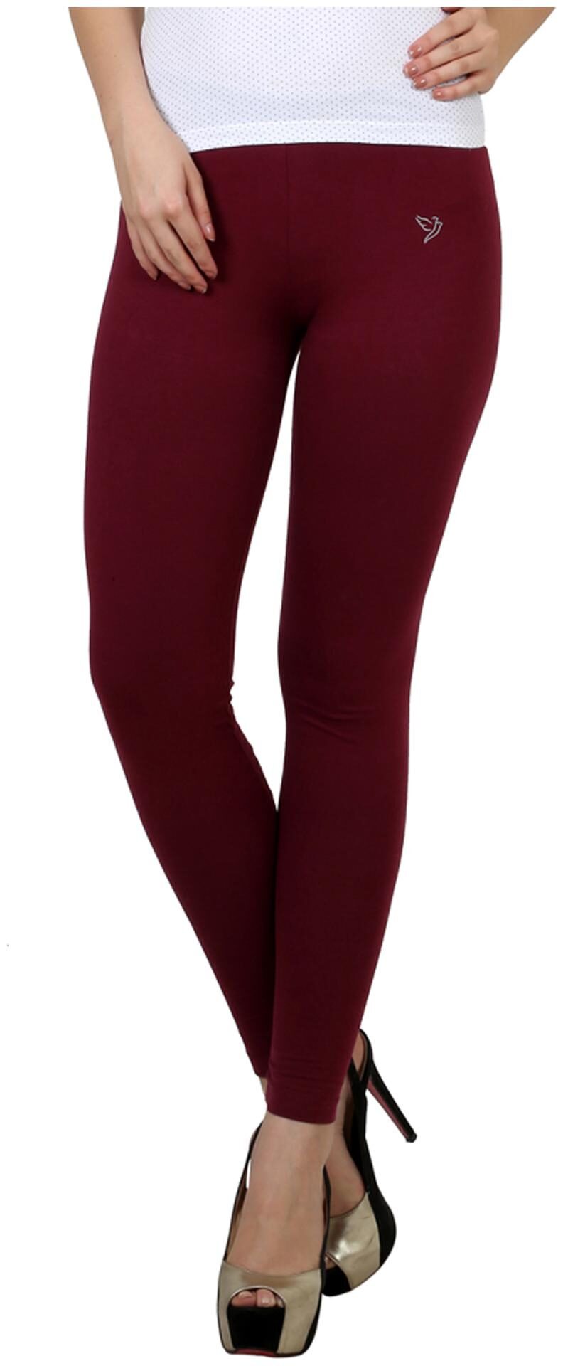 

Twin Birds Cotton Patiala - Maroon