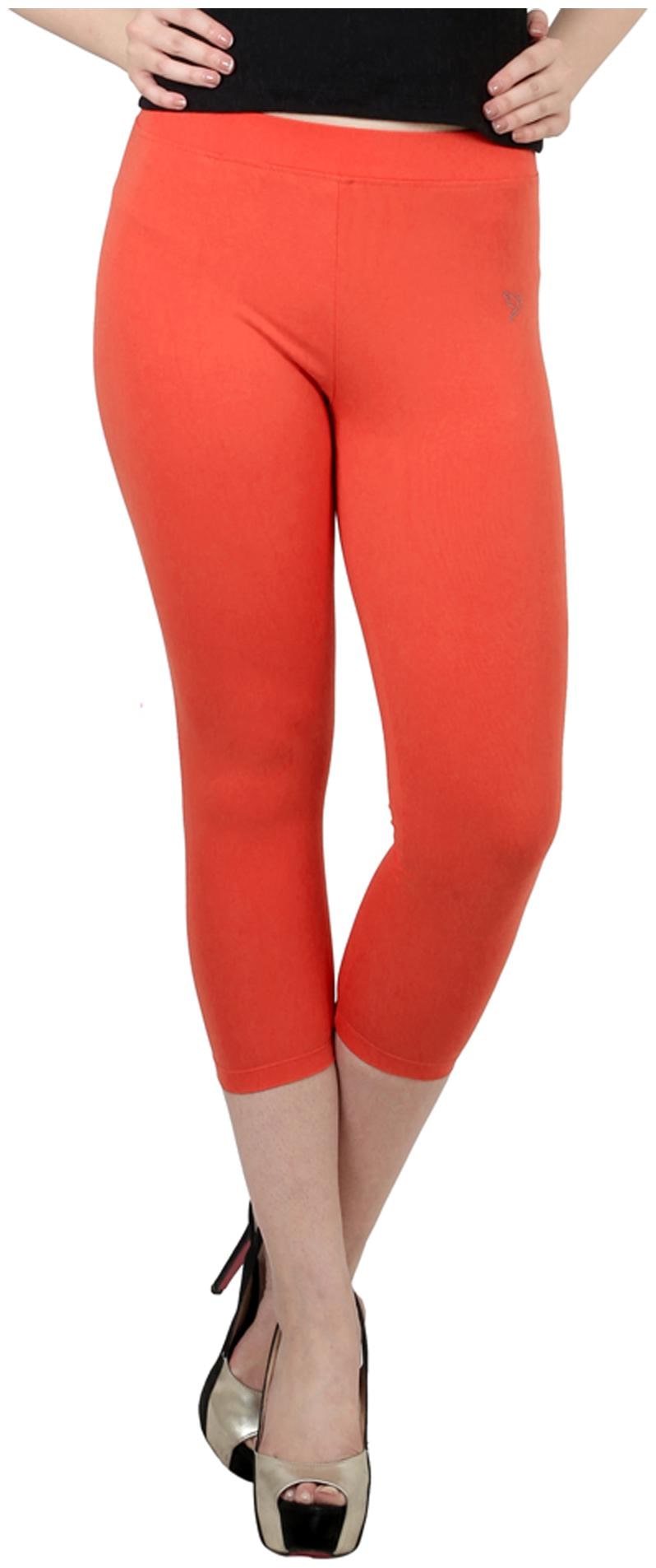 

Twin Birds Cotton Patiala - Orange