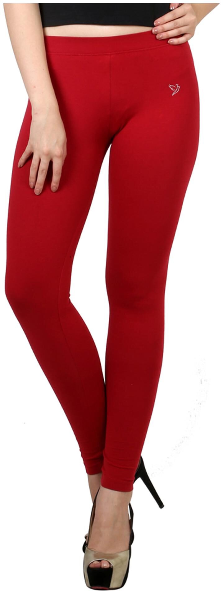 

Twin Birds Cotton Patiala - Red