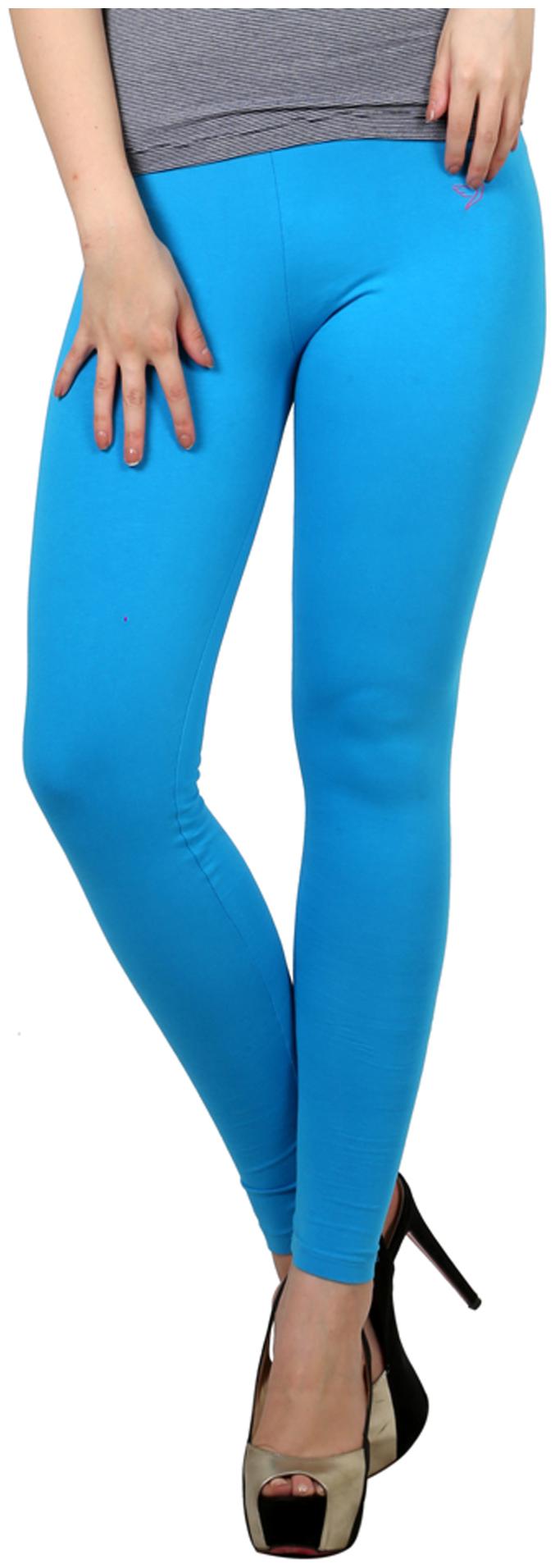 

Twin Birds Cotton Patiala - Blue
