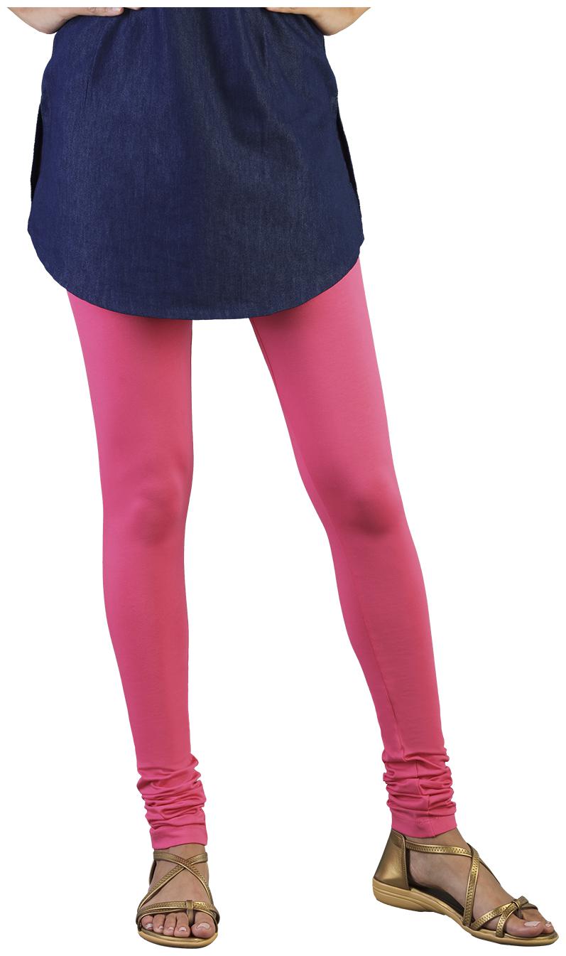 

Twin Birds Women Cotton Churidar legging Pink color