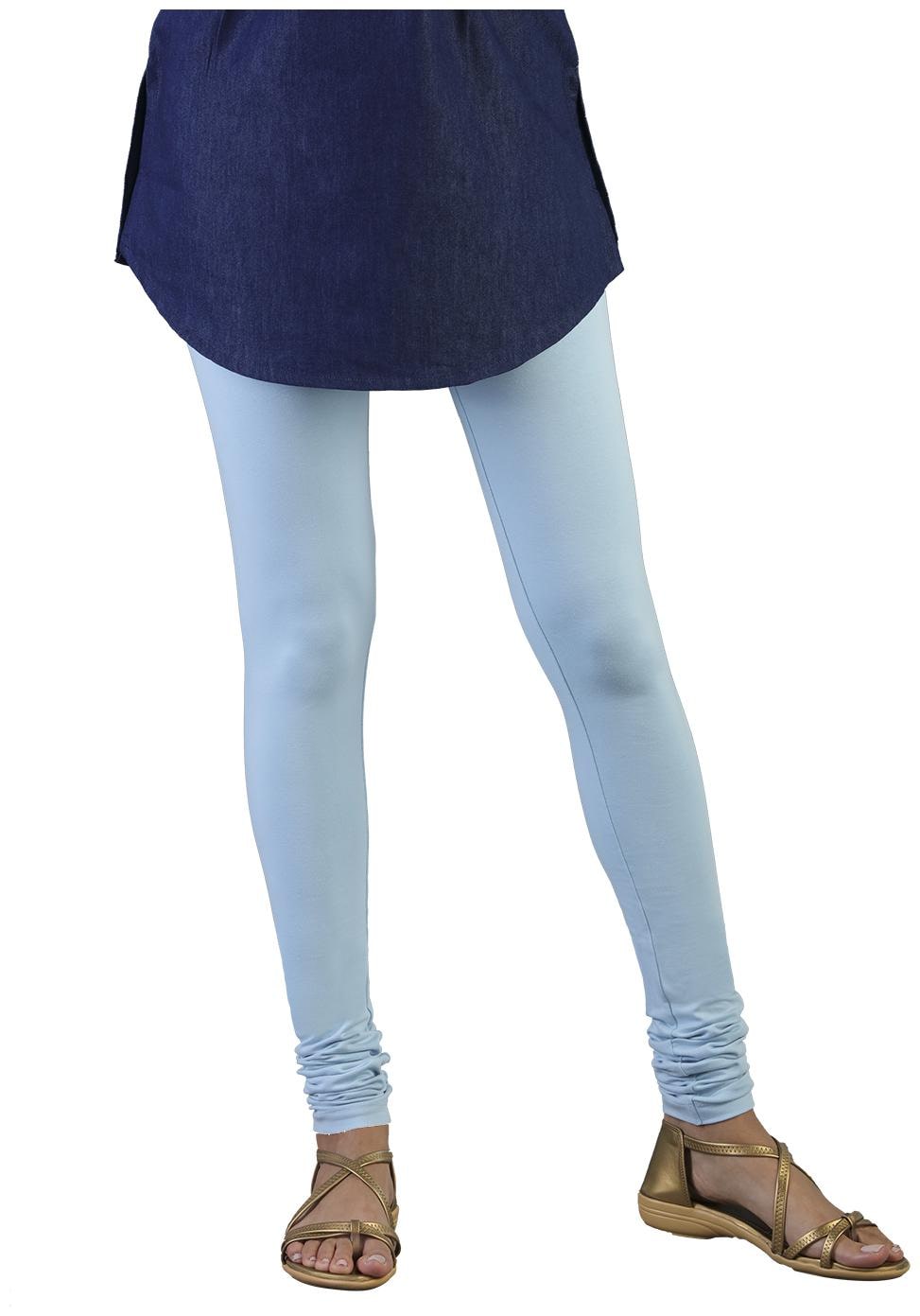 

Twin Birds Women Cotton Churidar legging Turquoise color