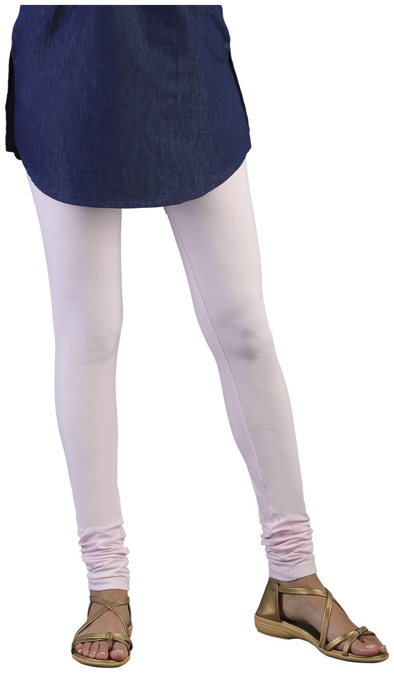 

Twin Birds Women Cotton Churidar legging Pink color