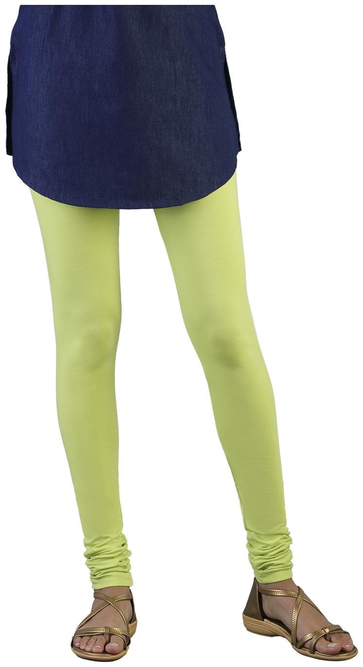 

Twin Birds Women Cotton Churidar legging Green color