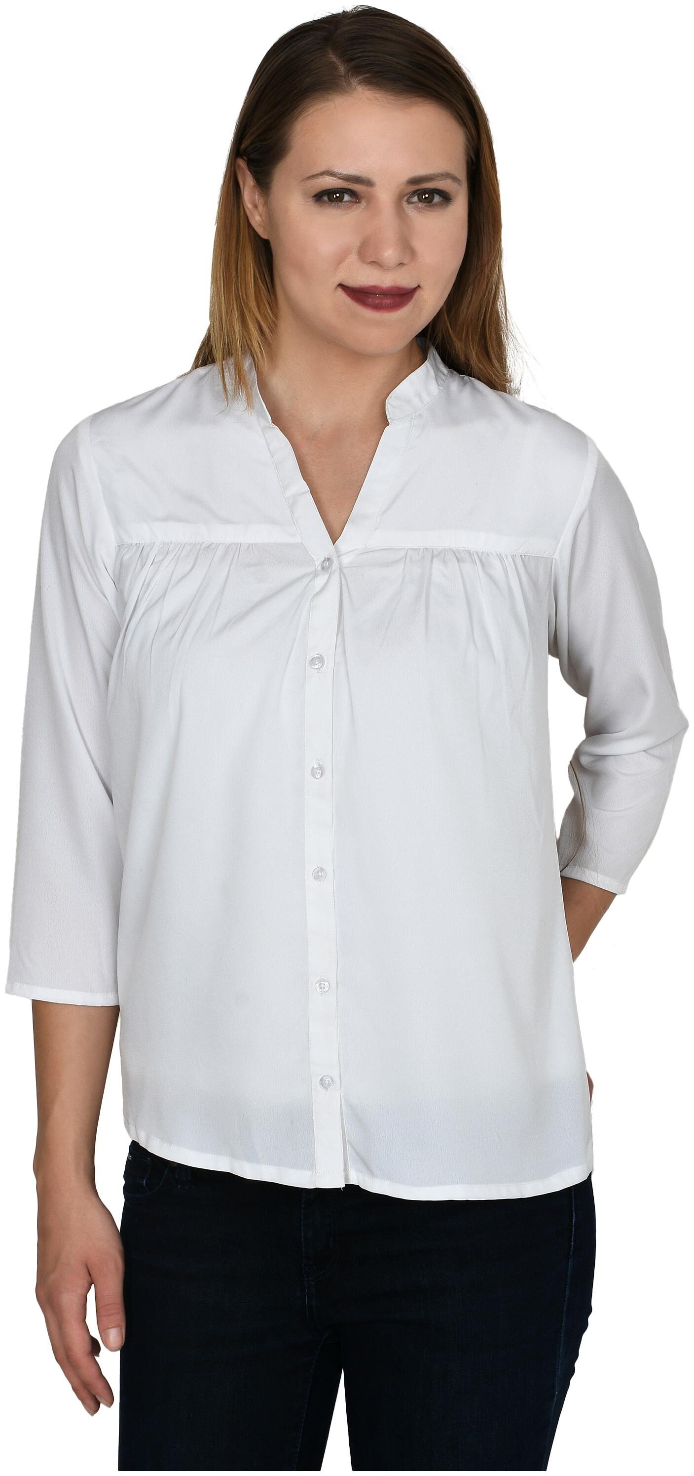 

TWO LUCKY Women White Solid Regular Fit Shirt