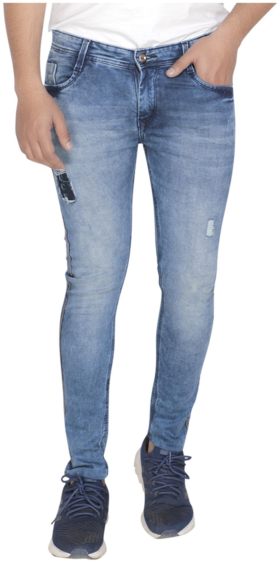 

U C F Men Blue Skinny Fit Jeans