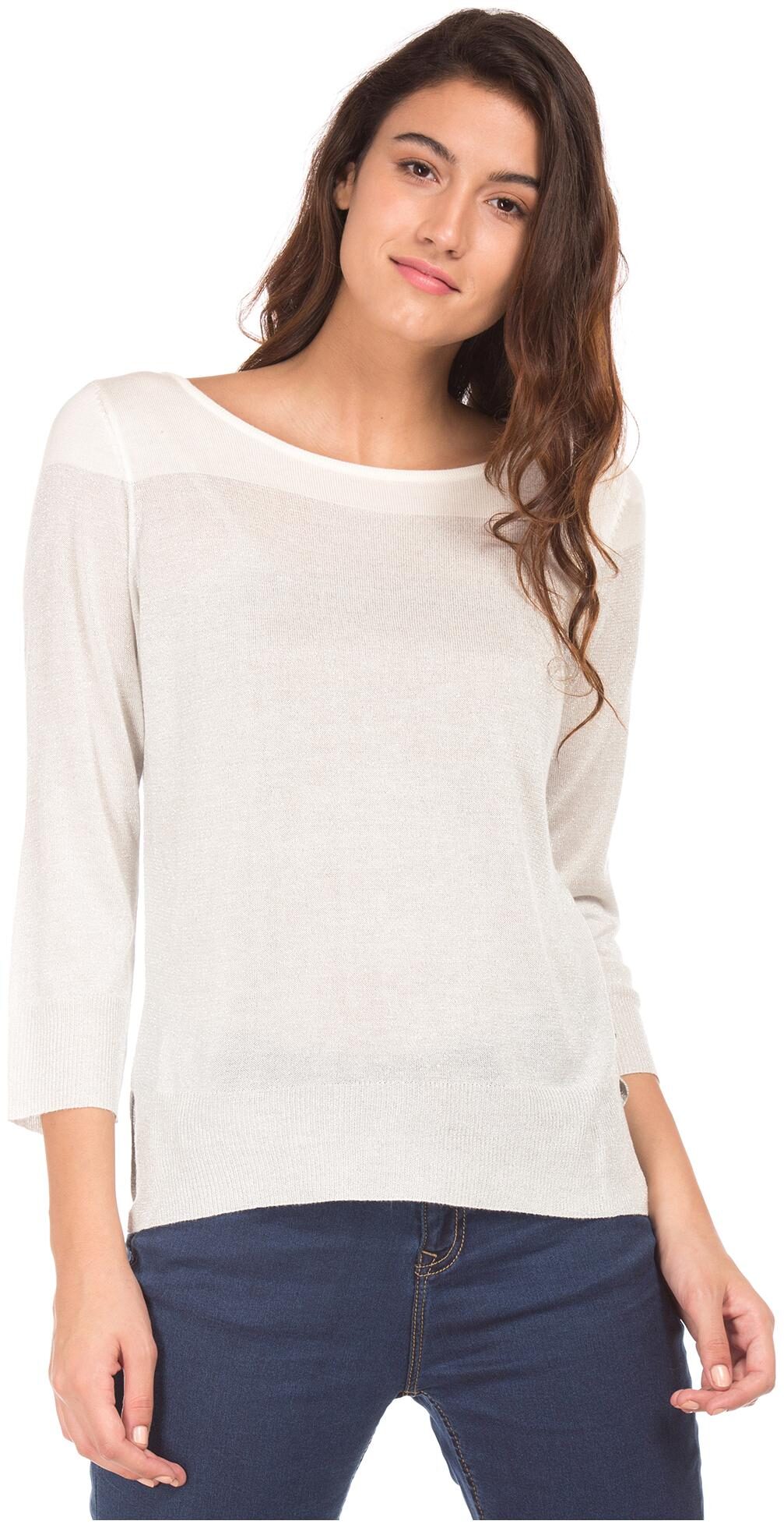 

U S Polo Assn Women Solid Regular top - White