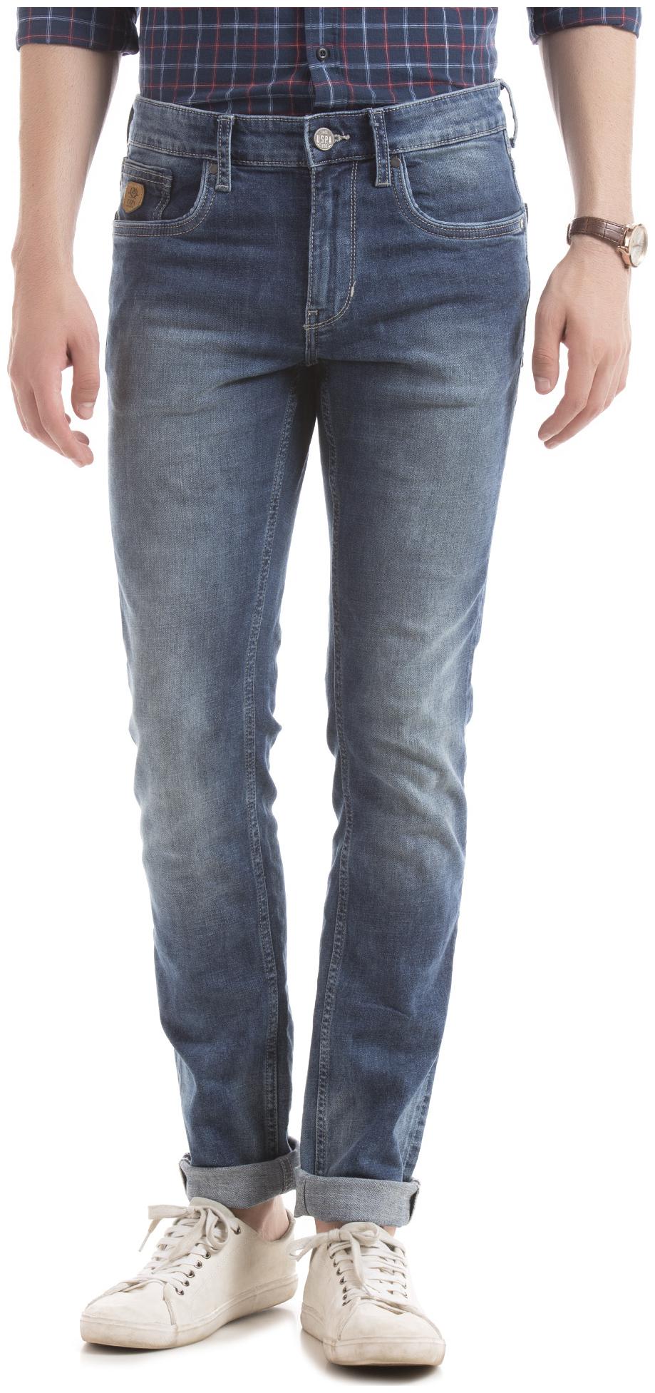 

U S Polo Assn Men Blue Skinny Fit Jeans