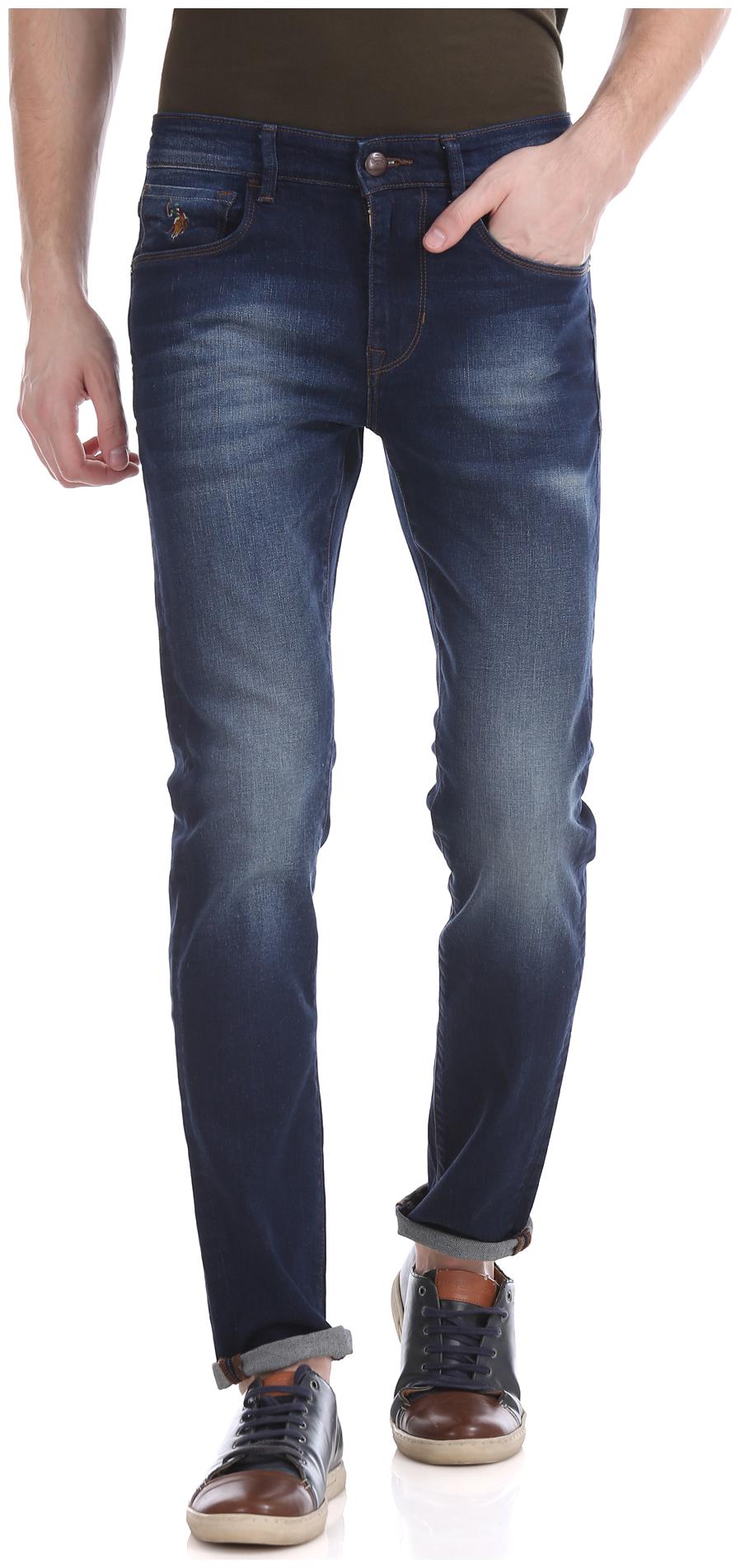 

U S Polo Assn Men Blue Skinny Fit Jeans