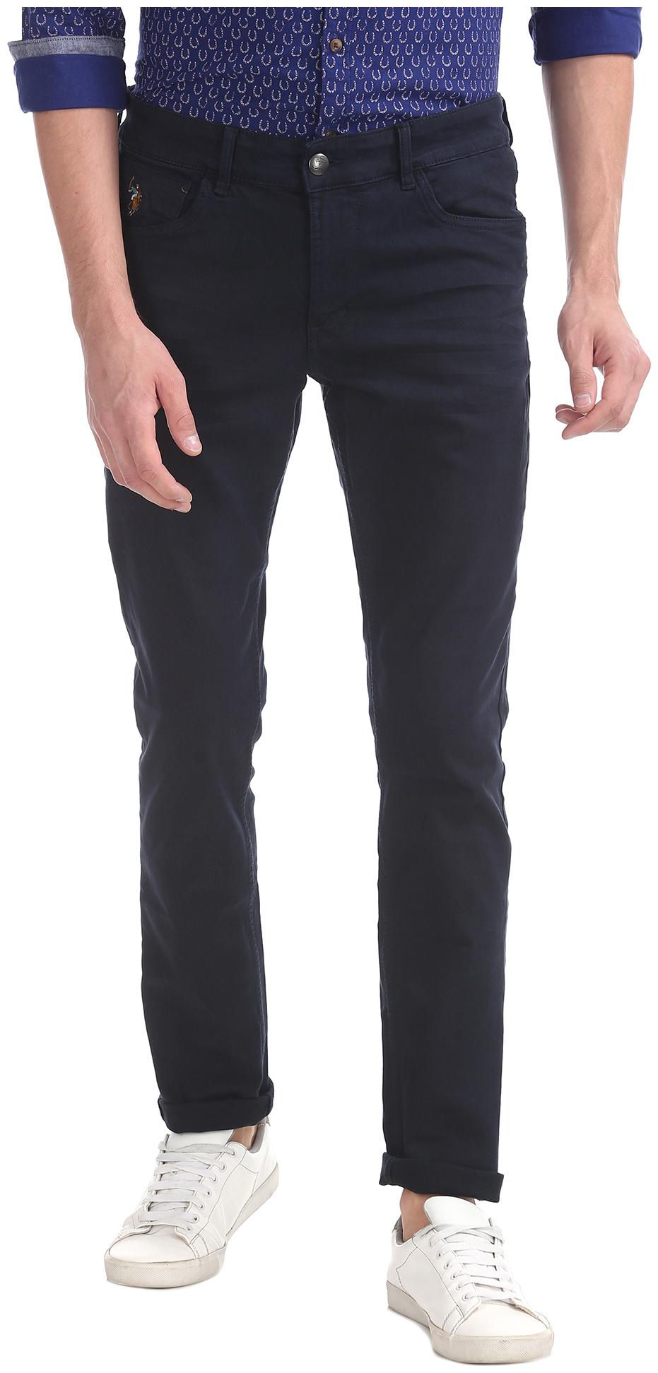 

U S Polo Assn Men Blue Skinny Fit Jeans