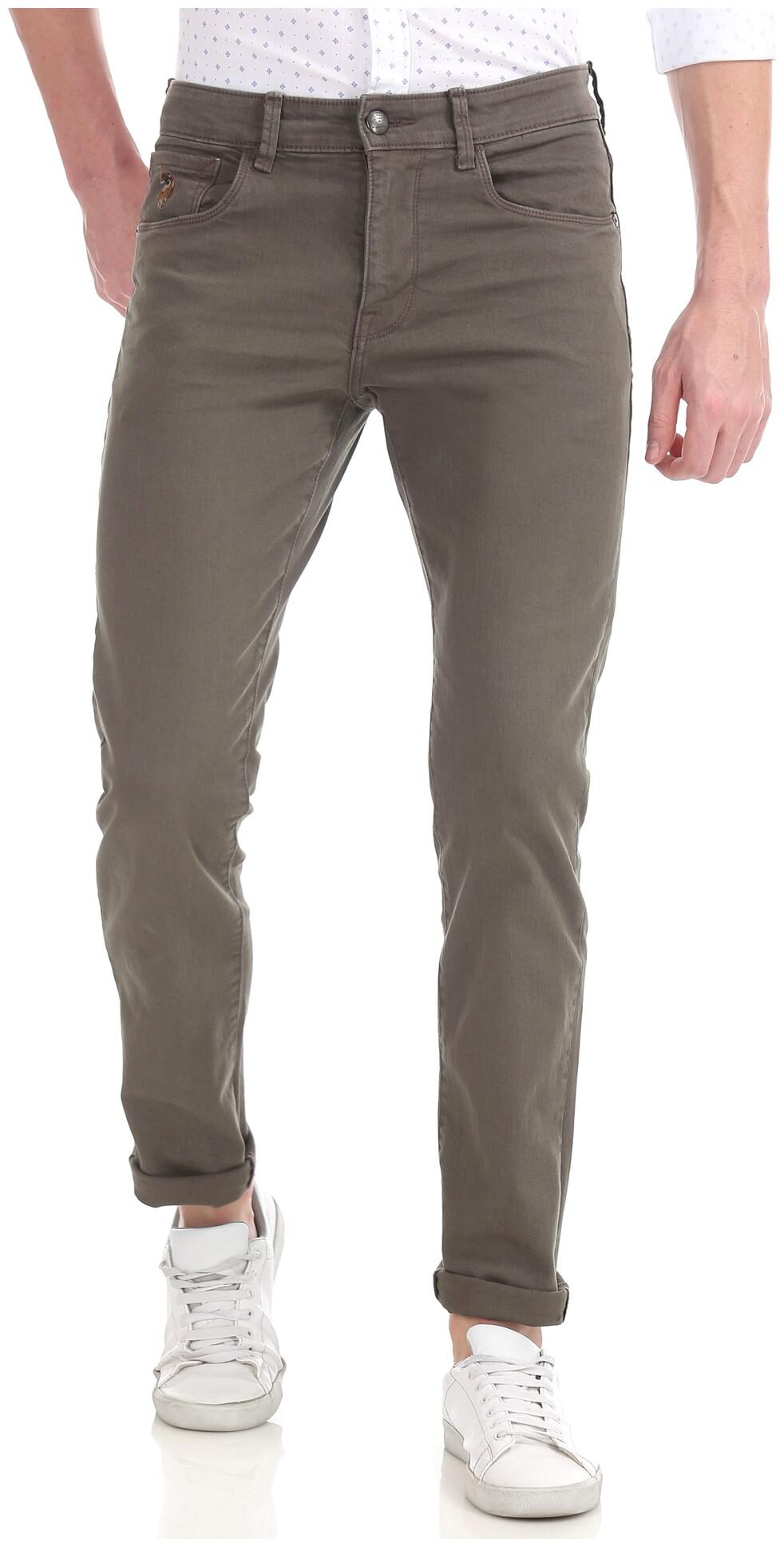 

U S Polo Assn Men Grey Slim Fit Jeans