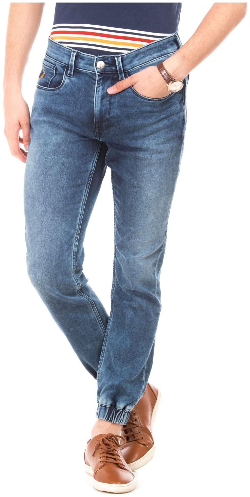 

U S Polo Assn Men Blue Jogger Jeans