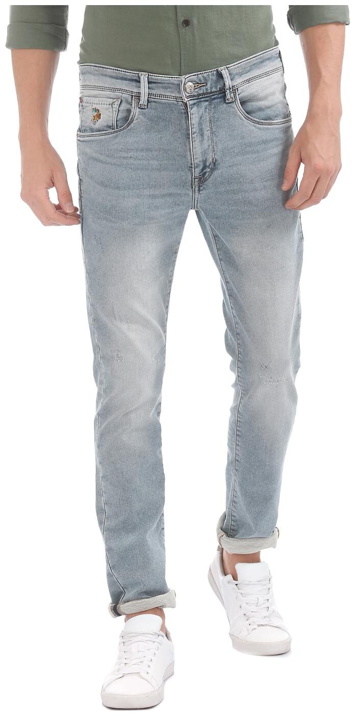 

U S Polo Assn Men Blue Skinny Fit Jeans