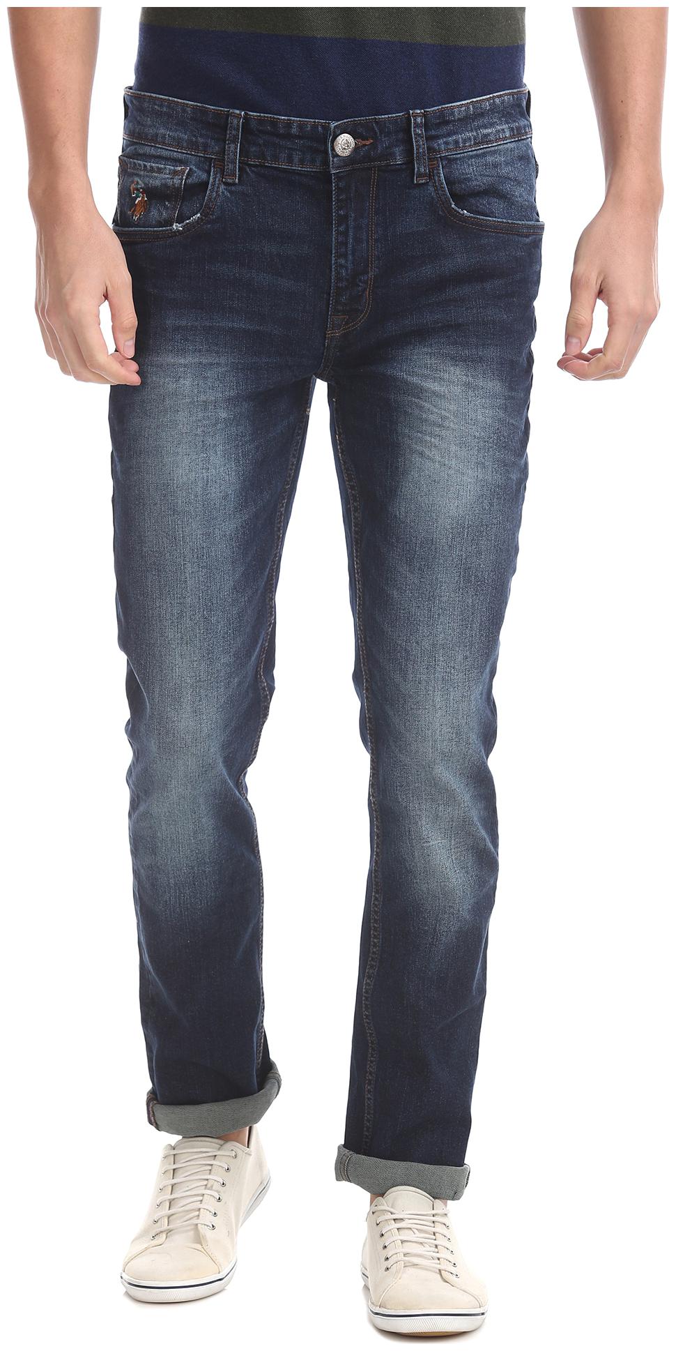 

U S Polo Assn Men Blue Skinny Fit Jeans