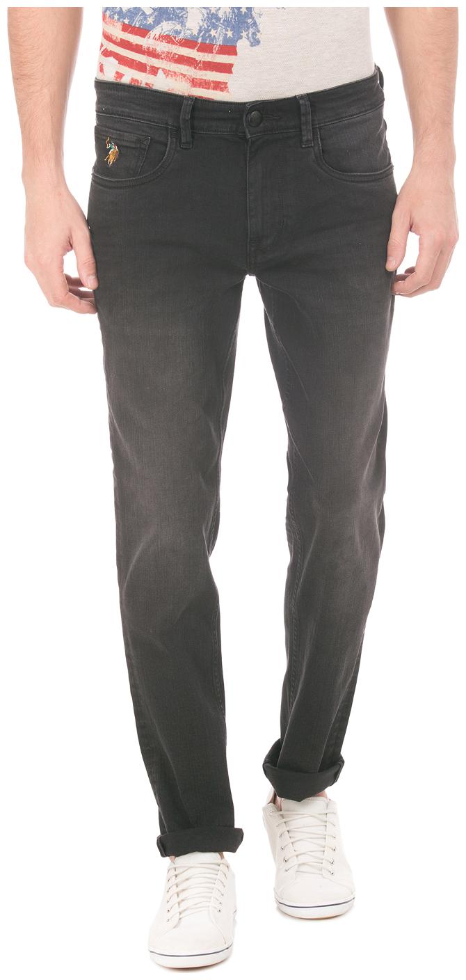 

U S Polo Assn Men Black Slim Fit Jeans
