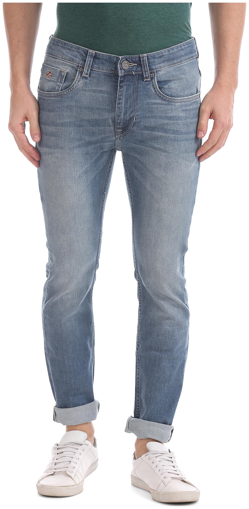 

U S Polo Assn Men Blue Skinny Fit Jeans