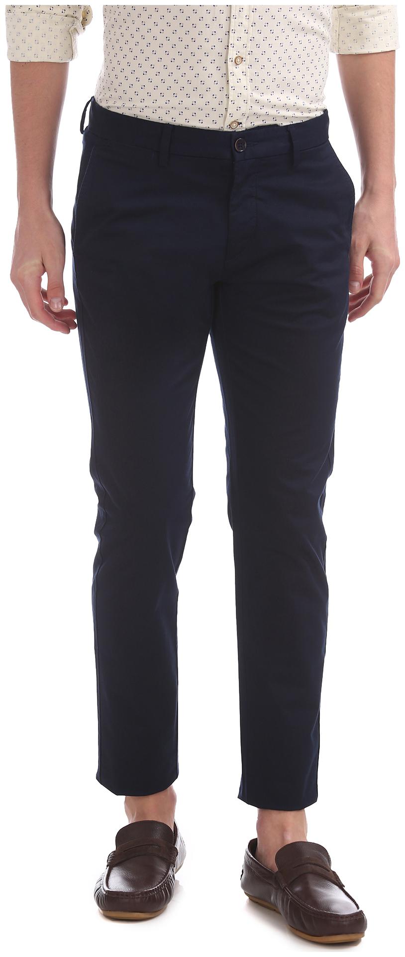 

U S Polo Assn Austin Fit Solid Trousers