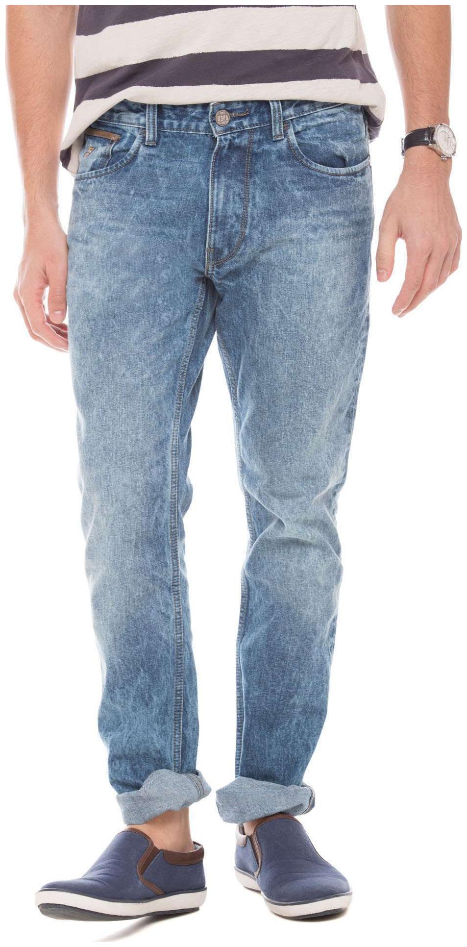 

U S Polo Assn Men Blue Slim Fit Jeans