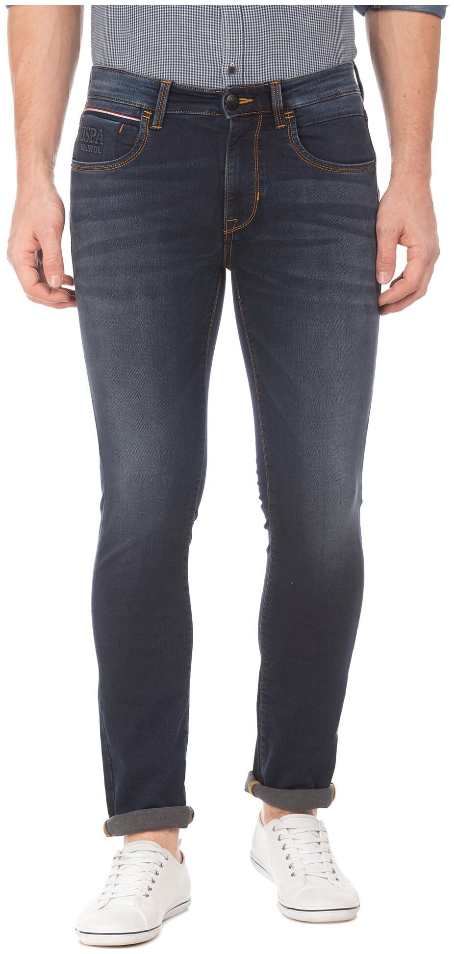 

U S Polo Assn Men Blue Skinny Fit Jeans