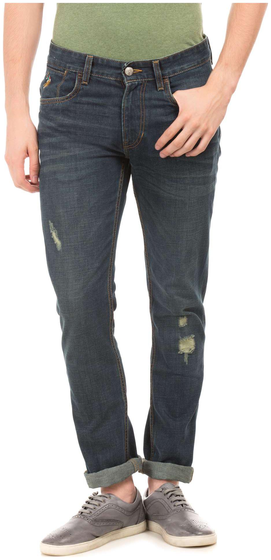 

U S Polo Assn Men Blue Regular Fit Jeans