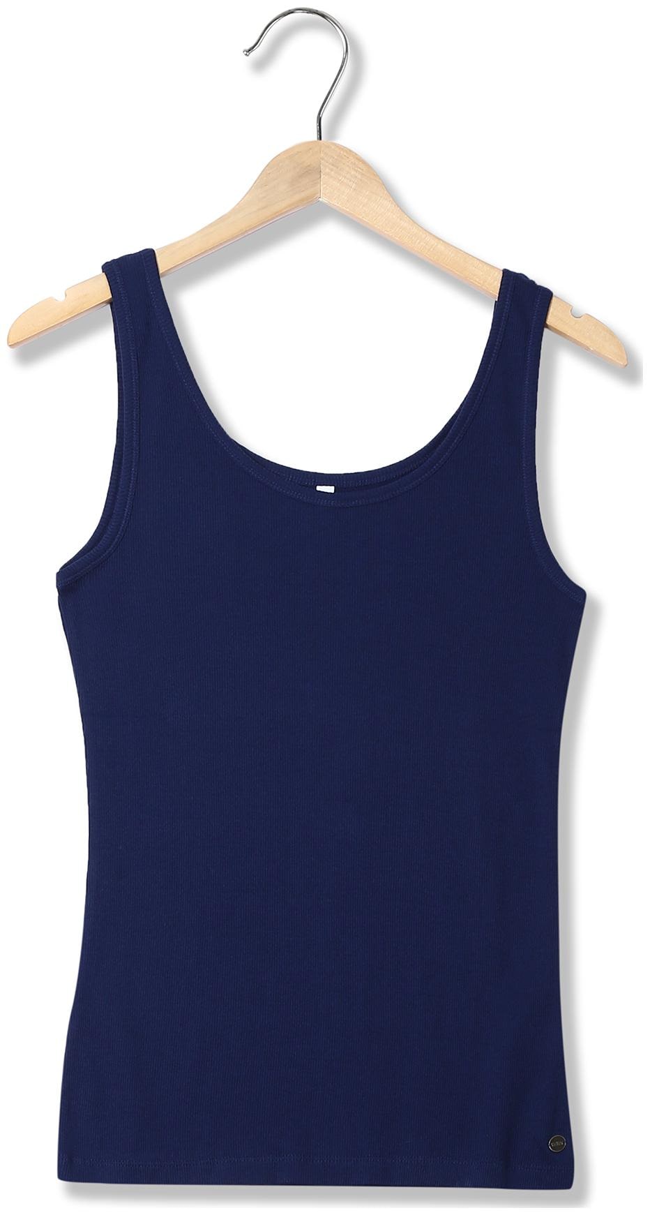 

U S Polo Assn Women Solid Regular top - Blue