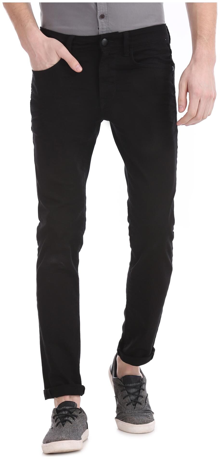 

U S Polo Assn Men Black Skinny Fit Jeans