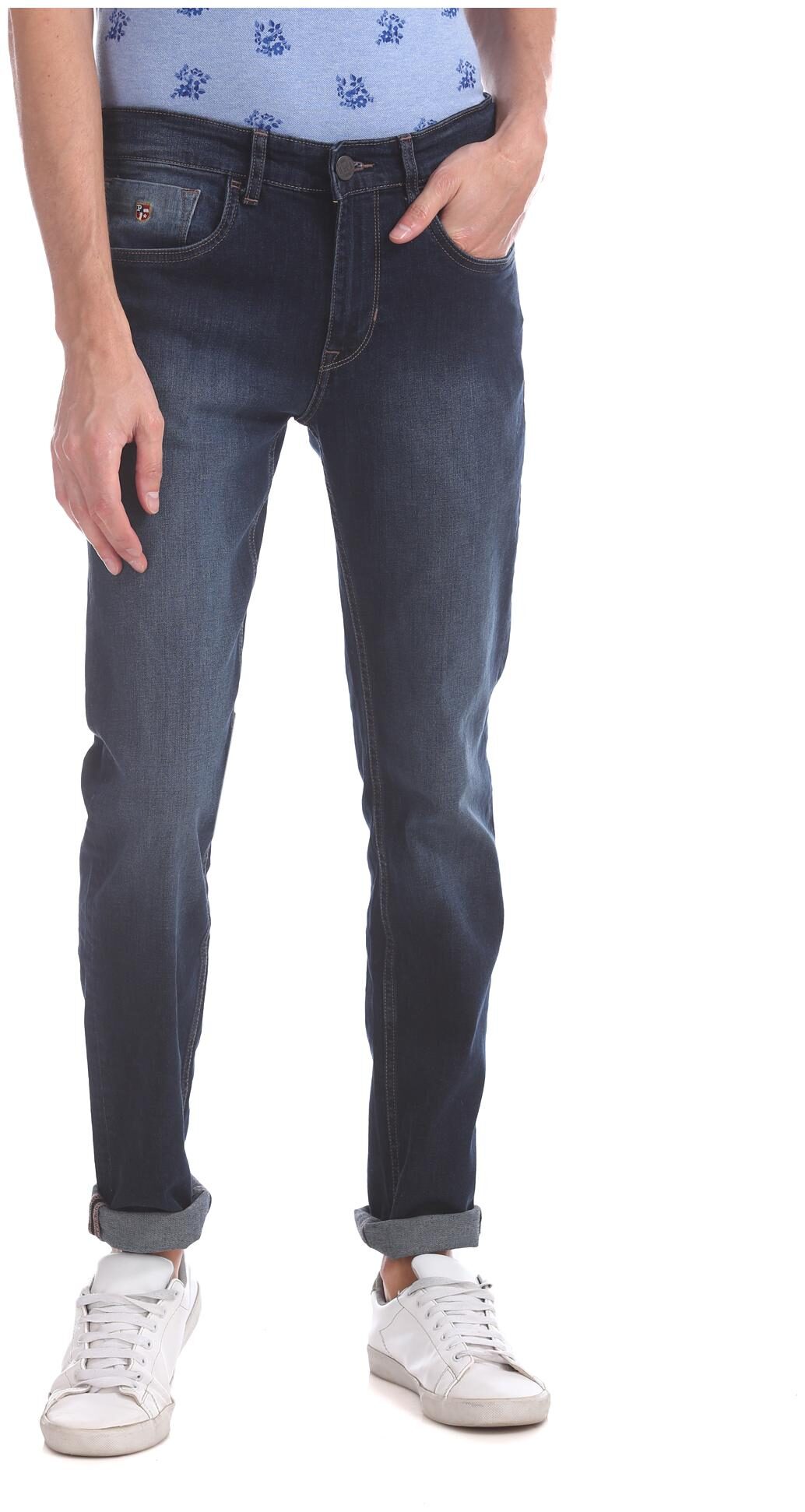 

U S Polo Assn Men Blue Skinny Fit Jeans
