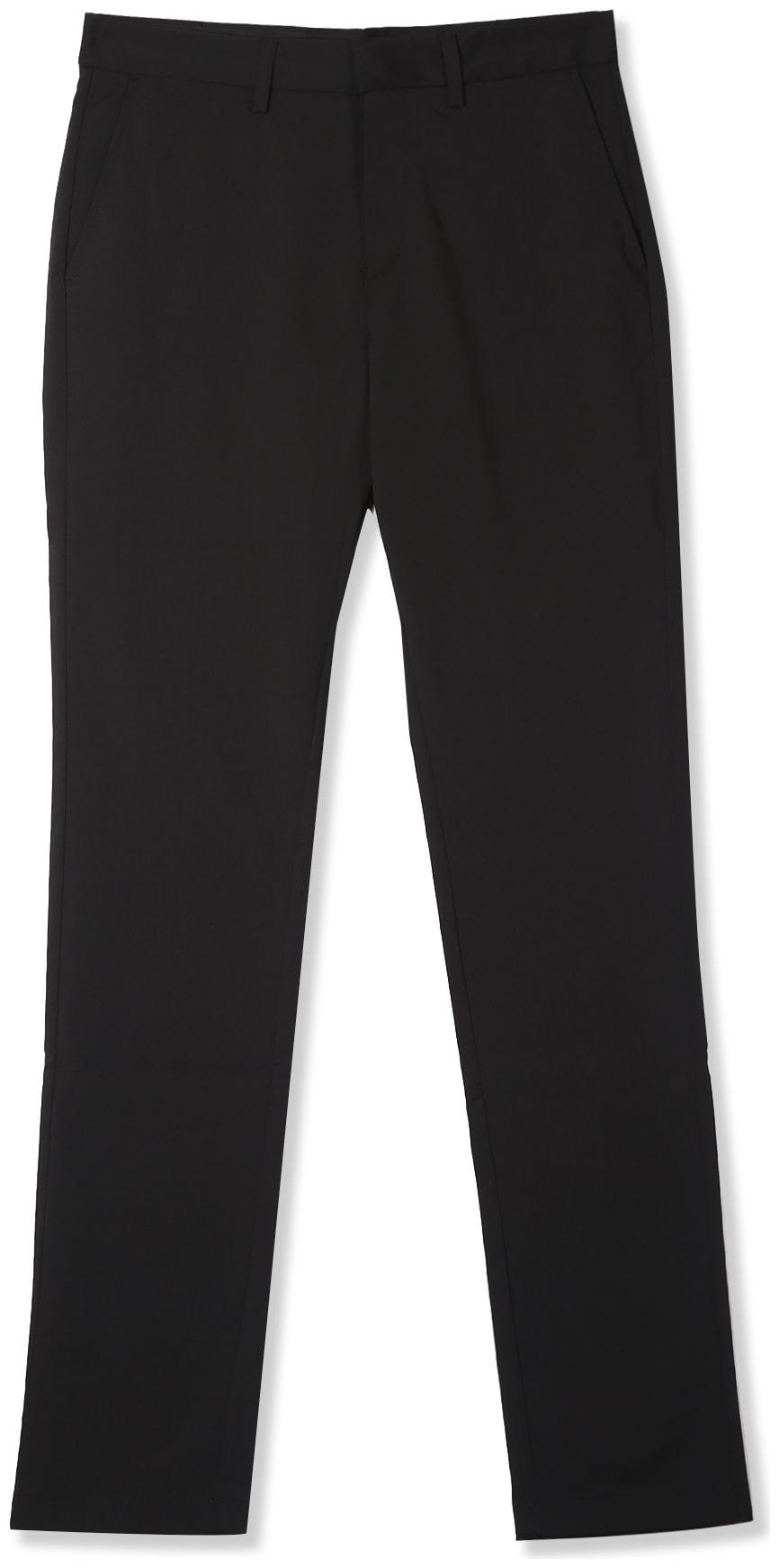 

U S Polo Assn Men Black Solid Regular fit Regular trousers