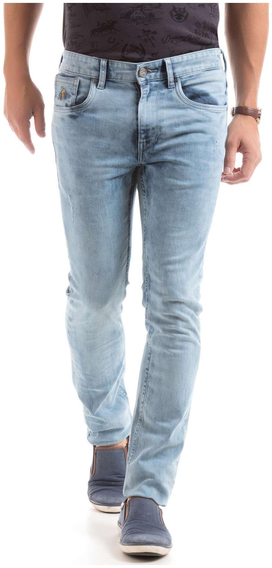 

U S Polo Assn Men Blue Skinny Fit Jeans