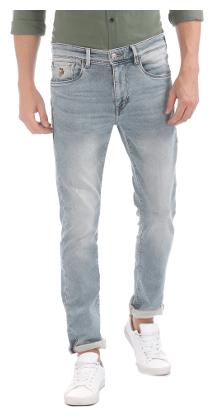 

U S Polo Assn Men Blue Skinny Fit Jeans
