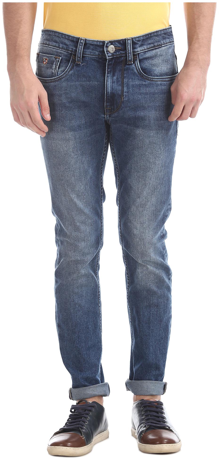 

U S Polo Assn Men Blue Skinny Fit Jeans