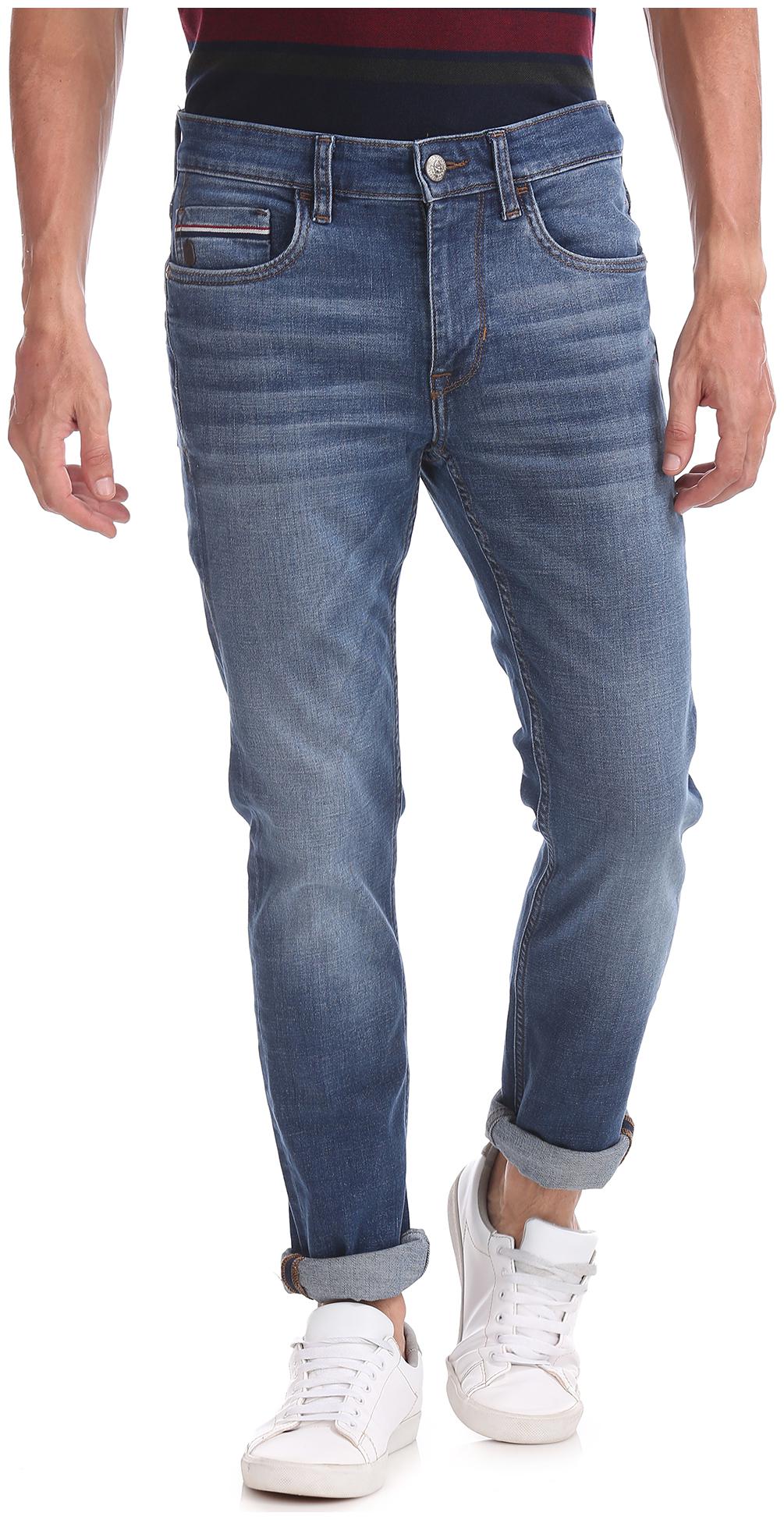 

U S Polo Assn Men Blue Skinny Fit Jeans