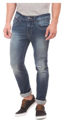 

U S Polo Assn Men Blue Skinny Fit Jeans