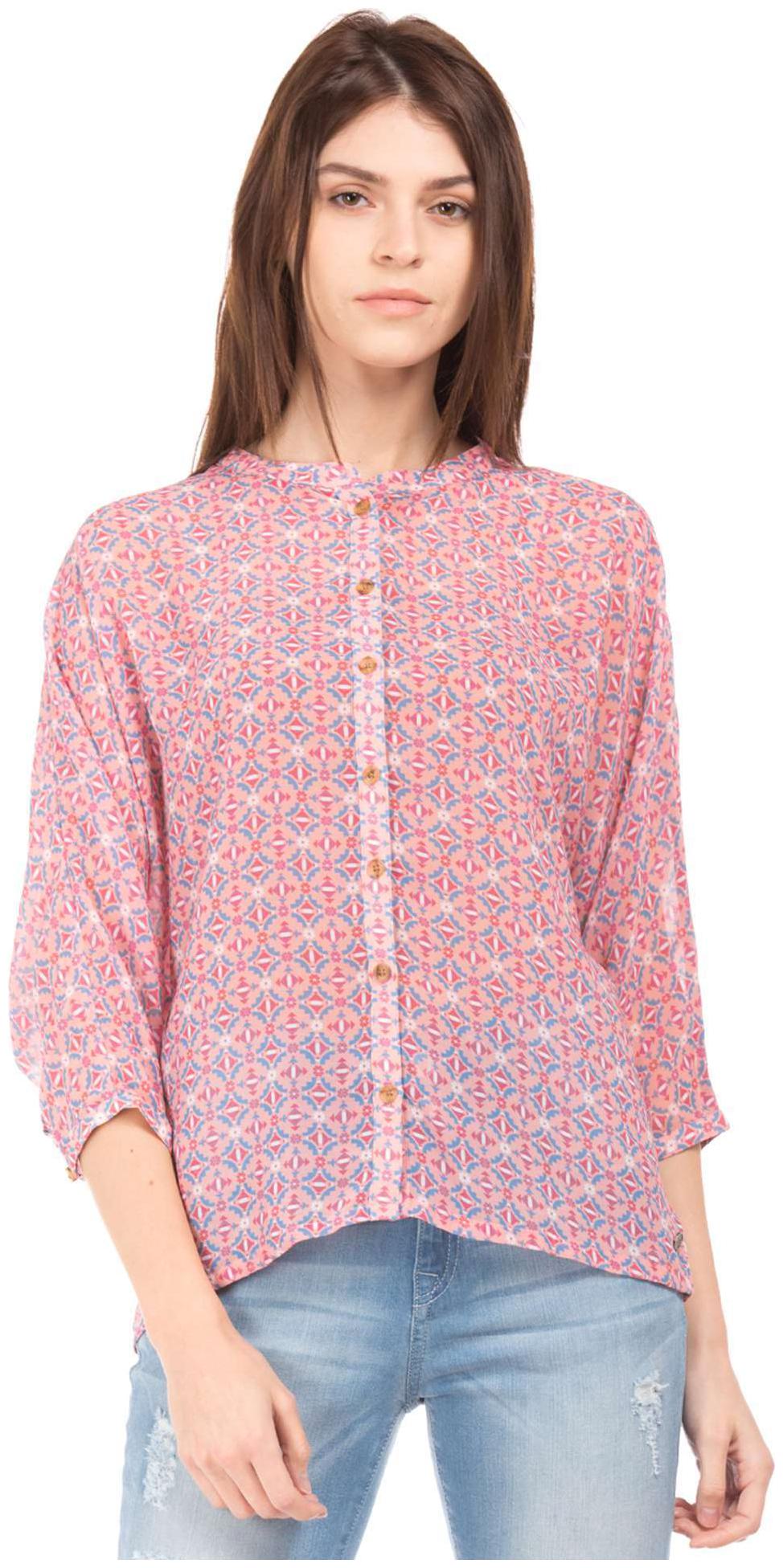 

U S Polo Assn Women Solid A-line top - Pink