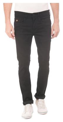 

U S Polo Assn Men Black Skinny Fit Jeans