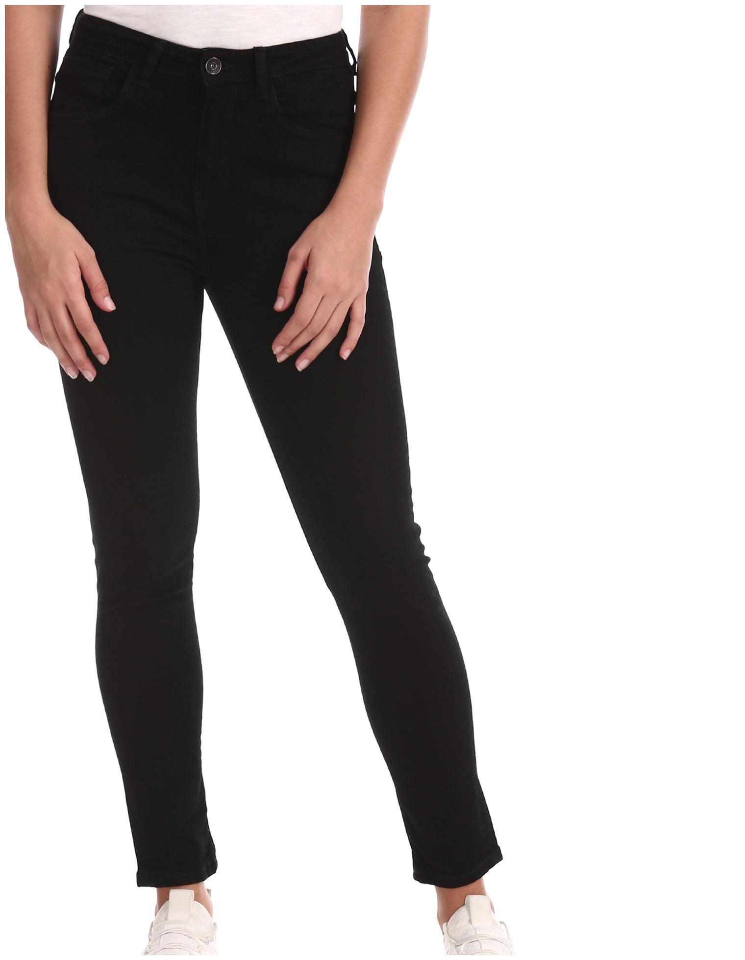 

U S Polo Assn Women Black Skinny fit Jeans