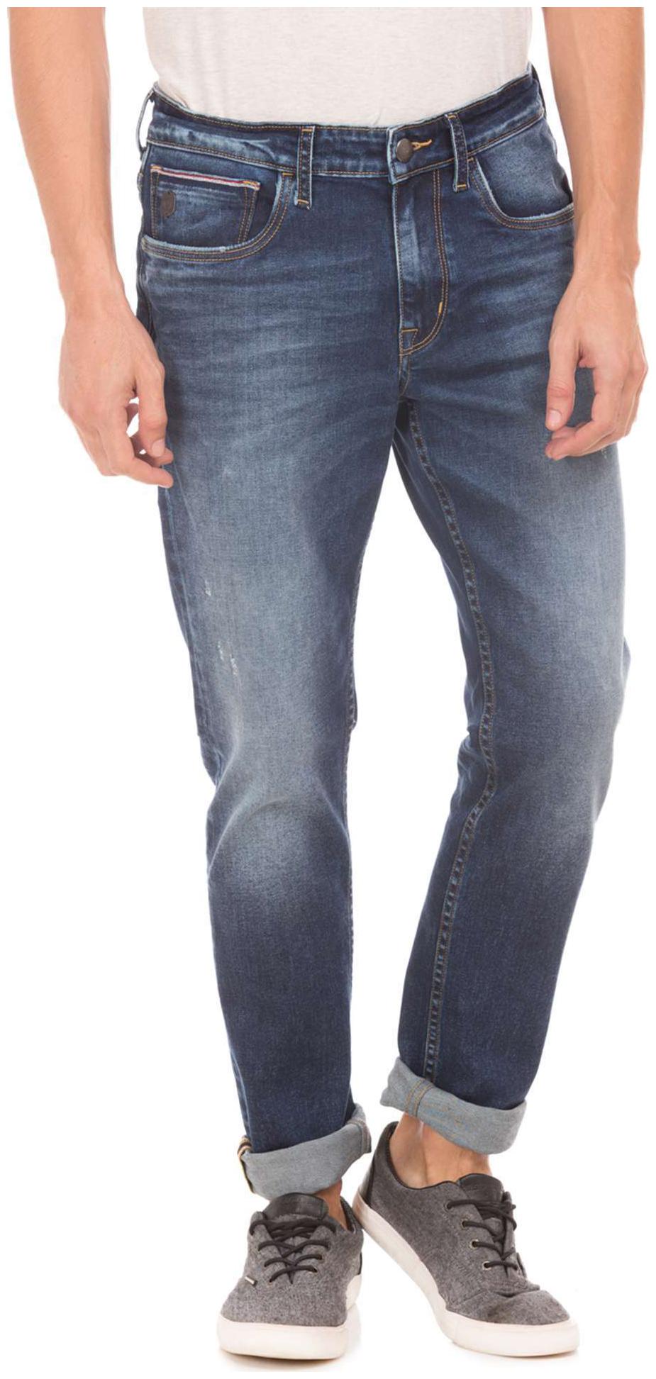 

U S Polo Assn Men Blue Skinny Fit Jeans