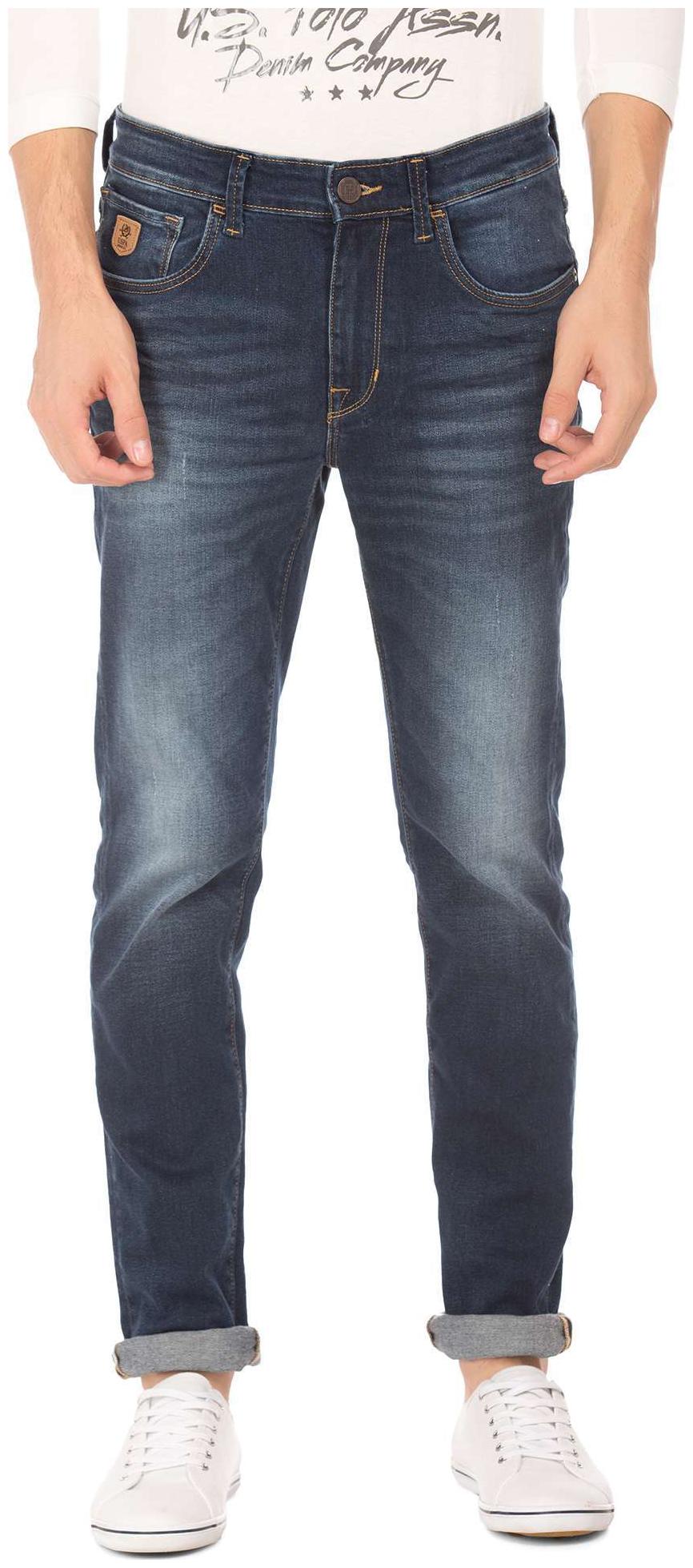 

U S Polo Assn Men Blue Skinny Fit Jeans