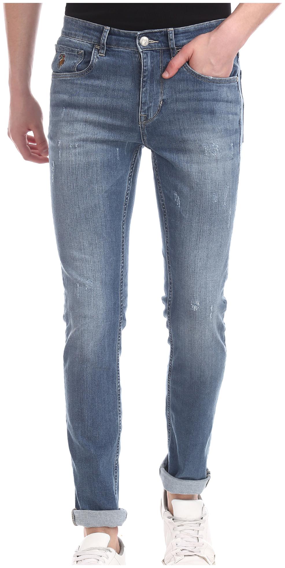 

U S Polo Assn Men Blue Skinny Fit Jeans