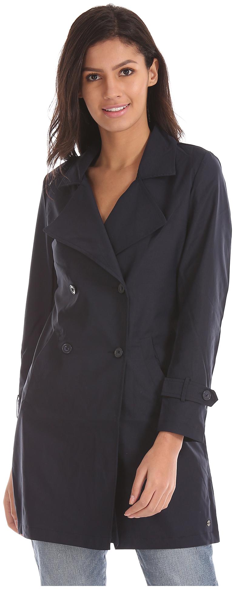 

U S Polo Assn Women Solid Regular Jacket - Blue